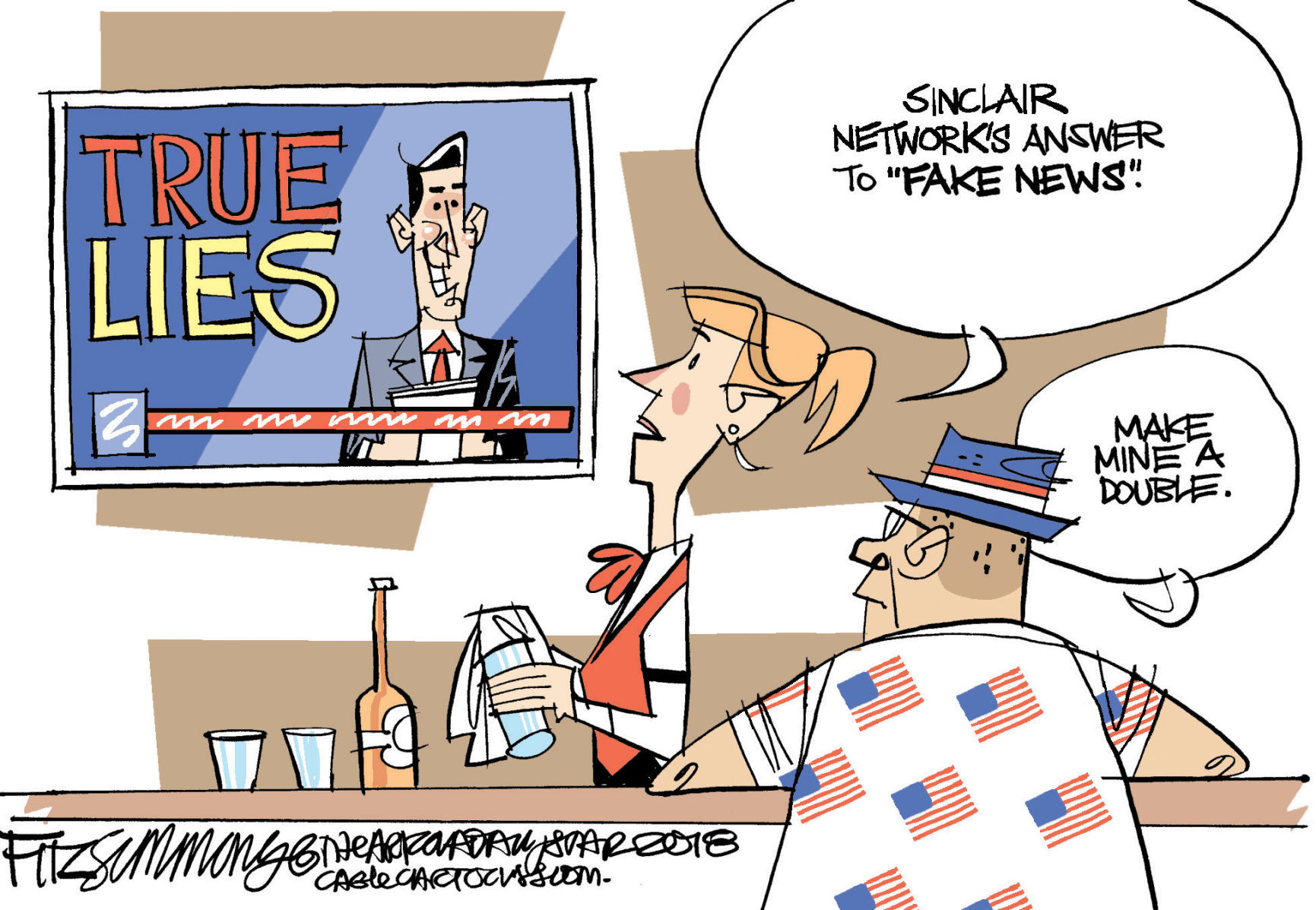 Daily Fitz Cartoon: Sinclair